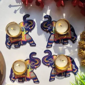Elephant T-Holder for decor(4pc)
